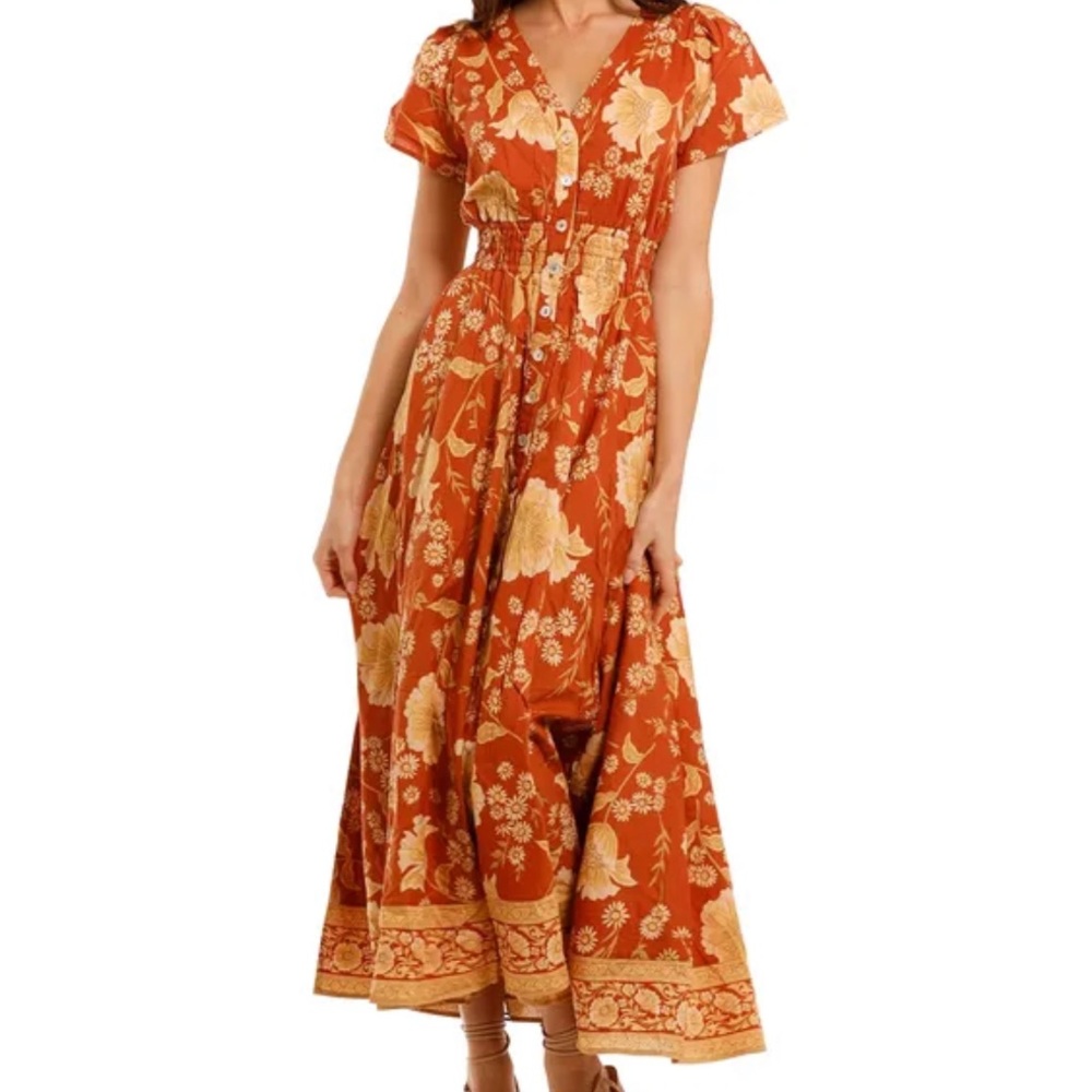 Spell & The Gypsy Collective Sloan Gown- Ochre